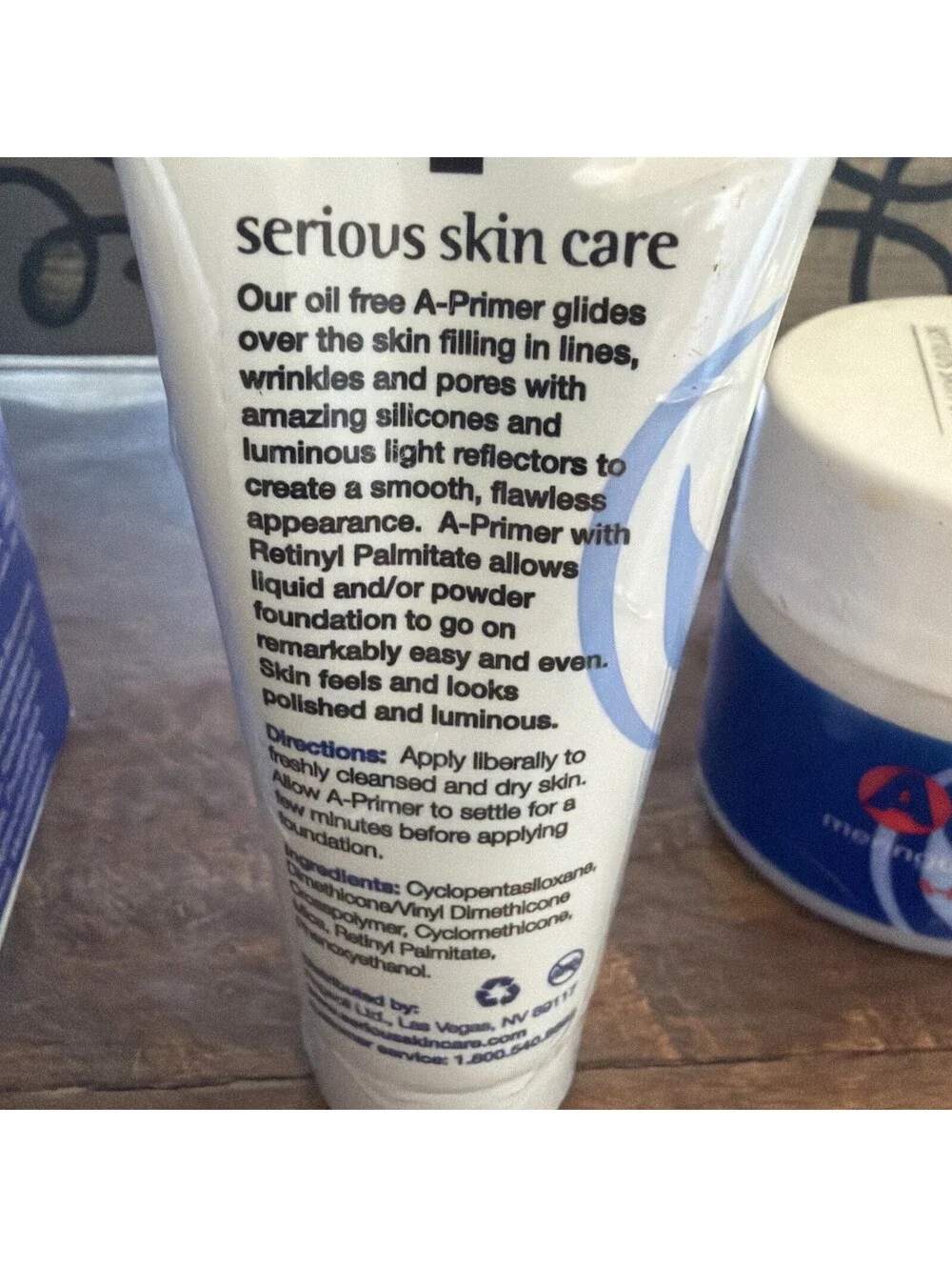 Serious Skin Care A-peel Vitamin A dermApeel kit. A Primer And A Facial.